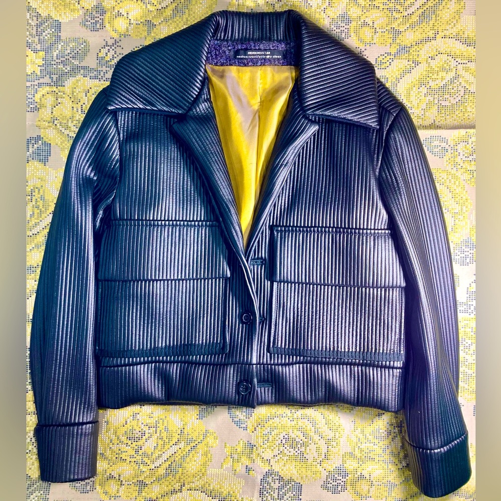 Mens cropped jacket